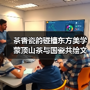 茶香瓷韵碰撞东方美学 蒙顶山茶与国瓷共绘文化盛宴(图3) 茶香瓷韵碰撞东方美学 蒙顶山茶与国瓷共绘文化盛宴(图3)