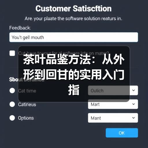 茶叶品鉴方法:从外形到回甘的实用入门指南 茶叶品鉴方法:从外形到回甘的实用入门指南
