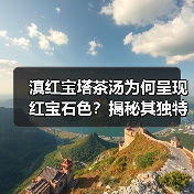 滇红宝塔茶汤为何呈现红宝石色？揭秘其独特魅力（图3）
