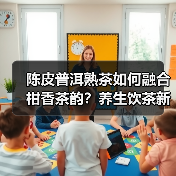 陈皮普洱熟茶如何融合柑香茶韵?养生饮茶新体验(图3) 陈皮普洱熟茶如何融合柑香茶韵?养生饮茶新体验(图3)