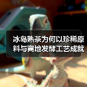 冰岛熟茶为何以珍稀原料与离地发酵工艺成就醇厚陈香？（图2）