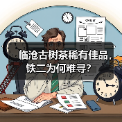 临沧古树茶稀有佳品，铁二为何难寻？（图3）