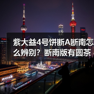 紫大益4号饼断A断南怎么辨别？断南版有圆茶国茶之分吗（图3）