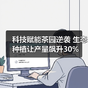 科技赋能茶园逆袭 生态种植让产量飙升30%（图1）