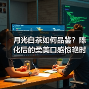月光白茶如何品鉴？陈化后的柔美口感惊艳时光（图3）