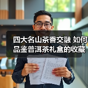 四大名山茶香交融 如何品鉴普洱茶礼盒的收藏价值（图1）