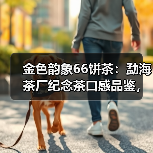 金色韵象66饼茶：勐海茶厂纪念茶口感品鉴，前浓后淡？（图4）
