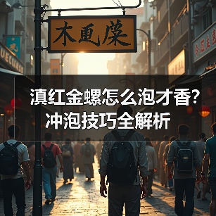 滇红金螺怎么泡才香？冲泡技巧全解析（图3）