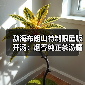 勐海布朗山特制限量版开汤：烟香纯正茶汤霸气，层次分明（图2）