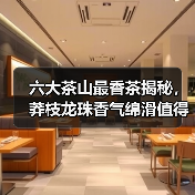 六大茶山最香茶揭秘，莽枝龙珠香气绵滑值得尝（图1）