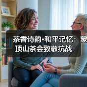 茶香诗韵·和平记忆：蒙顶山茶会致敬抗战（图2）
