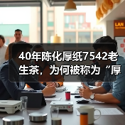 40年陈化厚纸7542老生茶，为何被称为“厚纸88青”？（图4）
