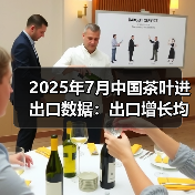 2025年7月中国茶叶进出口数据：出口增长均价承压，进口量价齐升（图1）