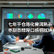七年干仓陈化普洱熟茶 枣甜香醇厚口感细腻绵密（图4）