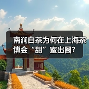南涧白茶为何在上海茶博会“甜”蜜出圈？（图4）
