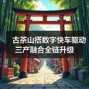 古茶山搭数字快车驱动三产融合全链升级（图1）