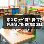 陈香层次如何？普洱茶开汤测评揭晓陈年风味演变（图2）