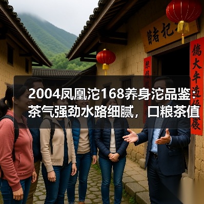 2004凤凰沱168养身沱品鉴：茶气强劲水路细腻，口粮茶值得入手吗？（图4）