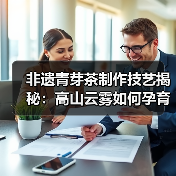 非遗青芽茶制作技艺揭秘:高山云雾如何孕育非遗传承(图4) 非遗青芽茶制作技艺揭秘:高山云雾如何孕育非遗传承(图4)
