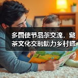 多国使节品茶交流,藏茶文化交融助力乡村振兴(图4) 多国使节品茶交流,藏茶文化交融助力乡村振兴(图4)