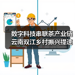 数字科技串联茶产业链 云南双江乡村振兴提速（图1）