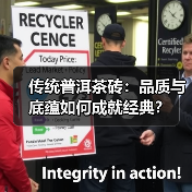 传统普洱茶砖:品质与底蕴如何成就经典?(图1) 传统普洱茶砖:品质与底蕴如何成就经典?(图1)