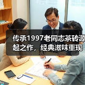 传承1997老同志茶砖源起之作,经典滋味重现(图2) 传承1997老同志茶砖源起之作,经典滋味重现(图2)