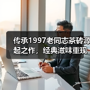 传承1997老同志茶砖源起之作,经典滋味重现(图4) 传承1997老同志茶砖源起之作,经典滋味重现(图4)