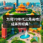 为何70年代三角商检沱成茶界经典?(图4) 为何70年代三角商检沱成茶界经典?(图4)