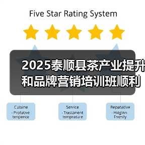 2025泰顺县茶产业提升和品牌营销培训班顺利举办(图4) 2025泰顺县茶产业提升和品牌营销培训班顺利举办(图4)