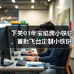 下关03年宝焰牌小铁饼,首批飞台定制小铁饼,呈现经典勐海味(图1) 下关03年宝焰牌小铁饼,首批飞台定制小铁饼,呈现经典勐海味(图1)