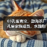 03孔雀青沱，勐海茶厂孔雀家族成员，水路刚劲不失细腻（图1）