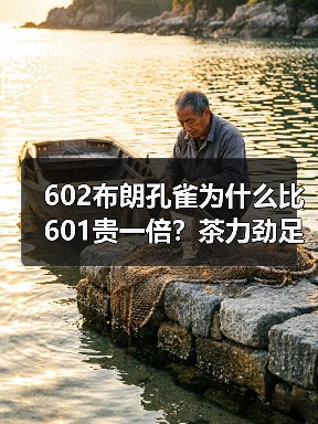 602布朗孔雀为什么比601贵一倍？茶力劲足，烟香厚重，潜力好茶（图2）