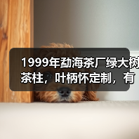 1999年勐海茶厂绿大树茶柱,叶柄怀定制,有品质的大厂普洱茶(图3) 1999年勐海茶厂绿大树茶柱,叶柄怀定制,有品质的大厂普洱茶(图3)
