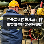 广云贡饼原包礼盒:陈年普洱茶饼如何展现历史韵味?(图1) 广云贡饼原包礼盒:陈年普洱茶饼如何展现历史韵味?(图1)