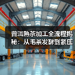 普洱熟茶加工全流程揭秘:从毛茶发酵到紧压成型的关键步骤(图3) 普洱熟茶加工全流程揭秘:从毛茶发酵到紧压成型的关键步骤(图3)