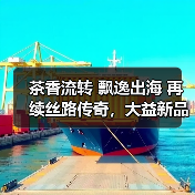 茶香流转 飘逸出海 再续丝路传奇,大益新品上新!(图2) 茶香流转 飘逸出海 再续丝路传奇,大益新品上新!(图2)